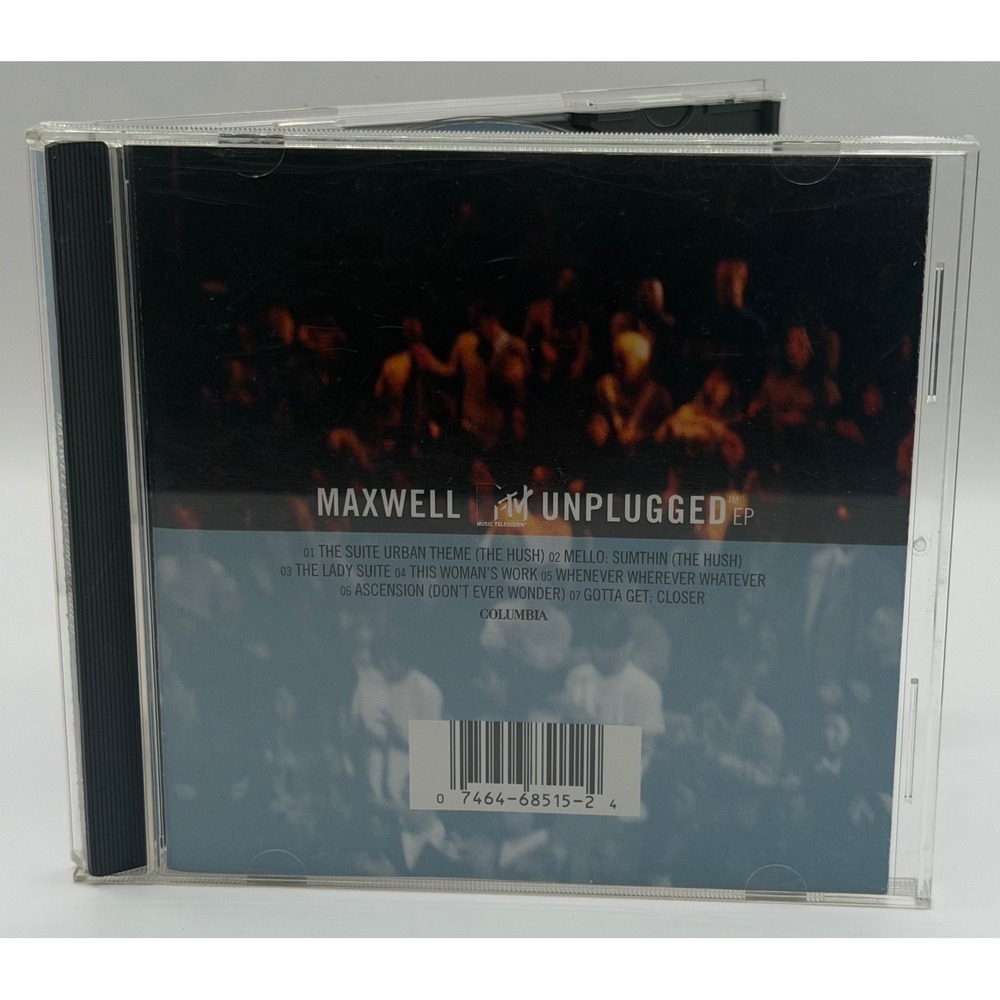 Maxwell MTV Unplugged EP CD 1997 Columbia Records